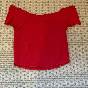 Pacsun Lottie Moss Off Shoulder Top